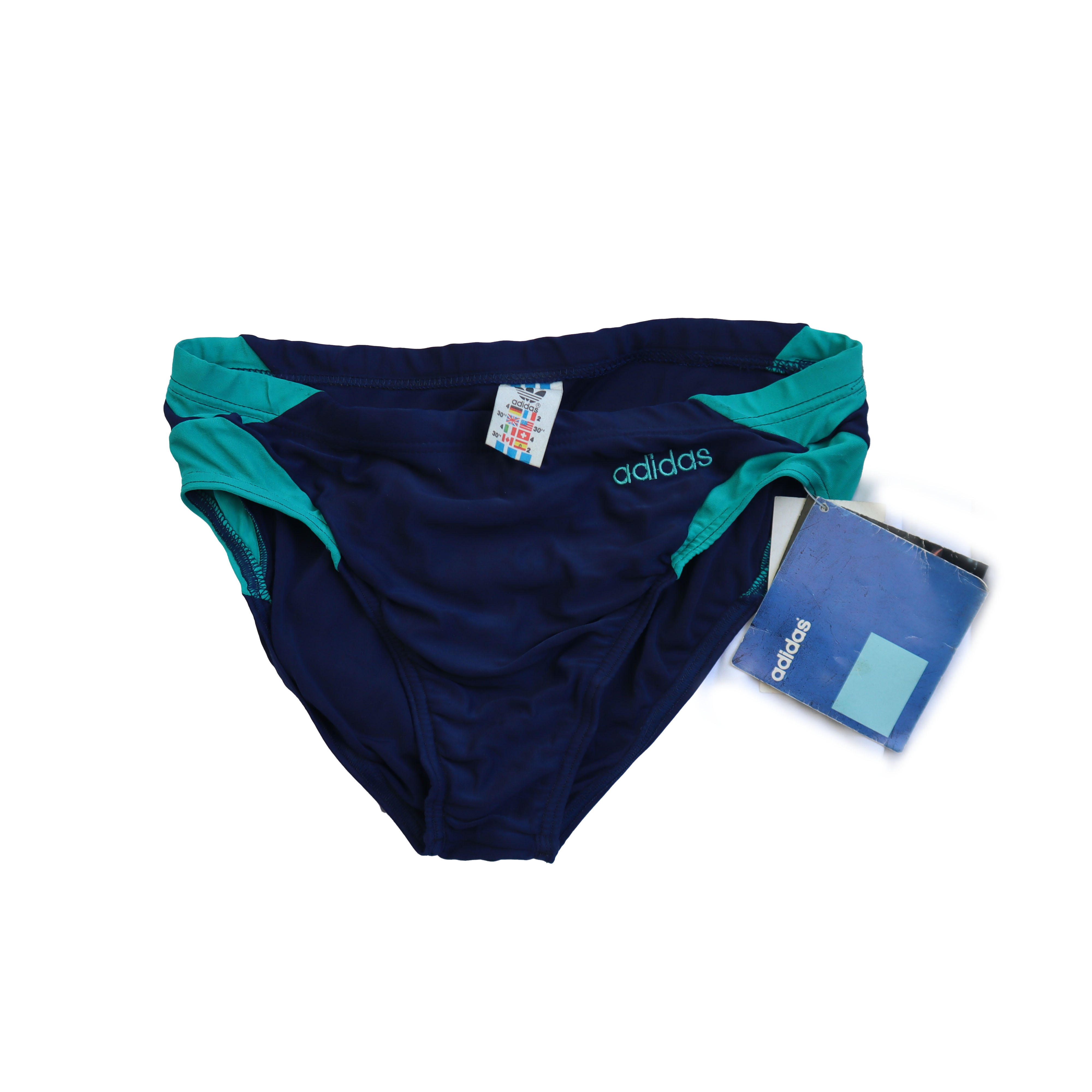 Vintage Adidas Swim Briefs - Deadstock Small Men