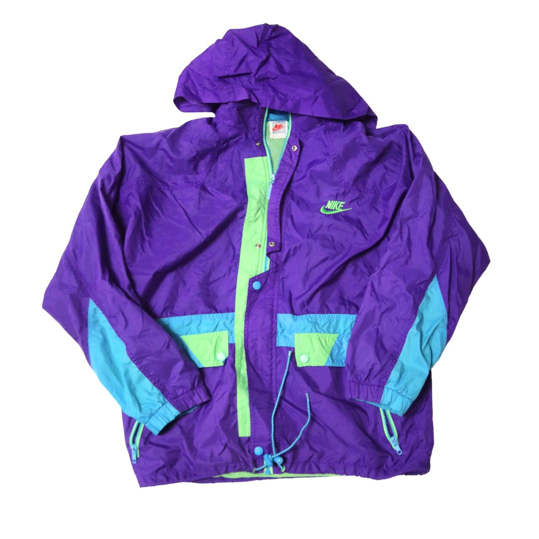 Rare Nike 80s Windbreaker Jacket – Mens Size Small
